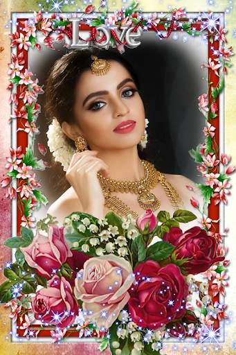 Lovely flower Photo Frame screenshot 4