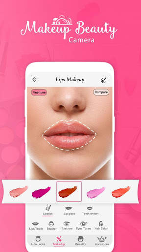 Perfect Makeup Camera : Beauty Makeup Photo Editor screenshot 3