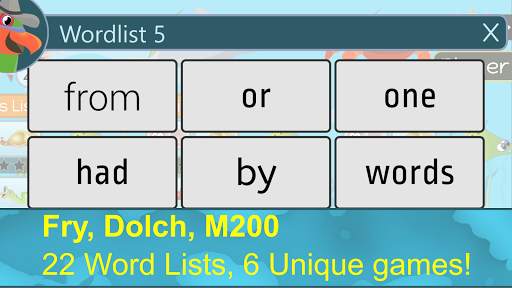 ParrotFish - Sight Words Reading Games screenshot 1
