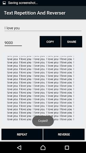 Text Repetition and Reverser screenshot 4