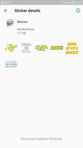 Stickers Divertidos para WhatsApp screenshot 3
