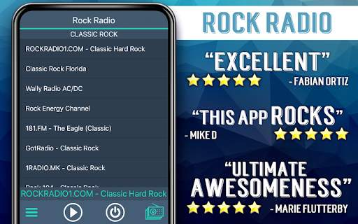 Rock Radio - Free Music Player скриншот 2
