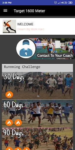 Target 1600 Meter Running App screenshot 3