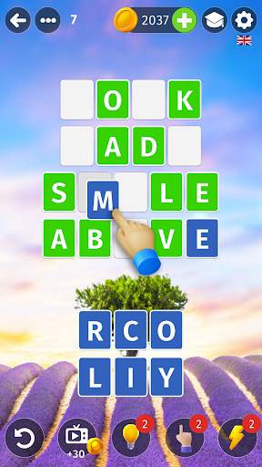 Word Tango: drag and complete screenshot 1
