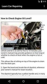 Learn Car Repairing screenshot 1