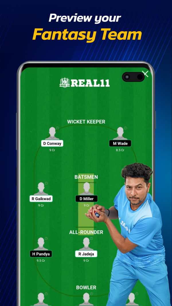 Real11: Play Fantasy Cricket screenshot 7