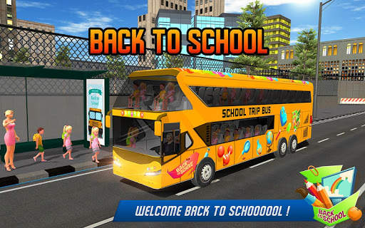 School Bus Driver Simulator 2021: City School Bus screenshot 4