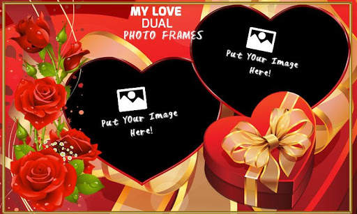 Couple Love Dual Photo Frames скриншот 4