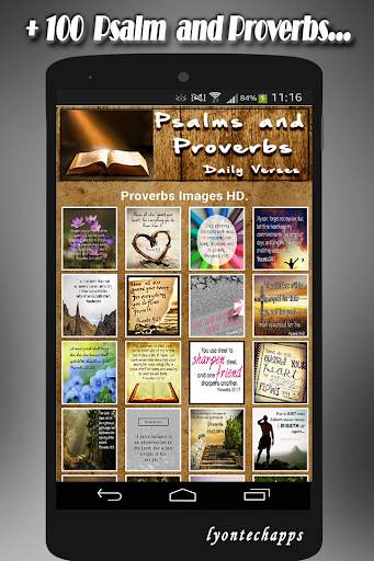 🙏 Psalms and Proverbs Daily Verses with Faith 🙏 screenshot 3