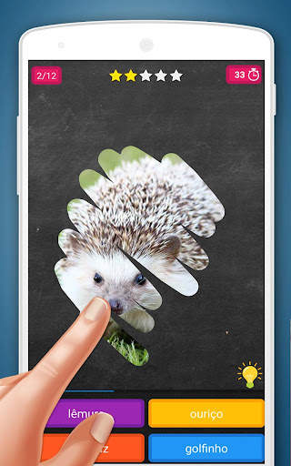 Jogo de raspar: Animais Quiz screenshot 2