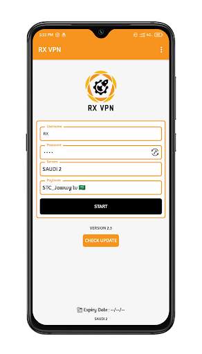 RX VPN screenshot 2