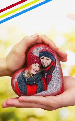 Love Heart Photo Frames | Image Editor screenshot 3