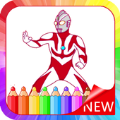 Coloring Game Of Ultraman icon