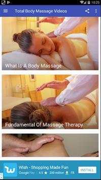 Massage Hot Videos screenshot 2
