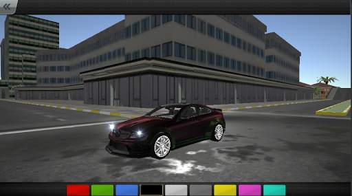 Super Cars Bugatti Mercedes Drift Simulator screenshot 3