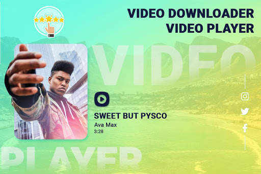 Video Downloader & Video Player 1 تصوير الشاشة