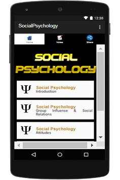 Social Psychology screenshot 1
