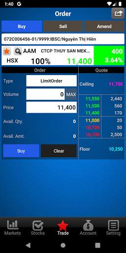 VIX Mobile Trading screenshot 5