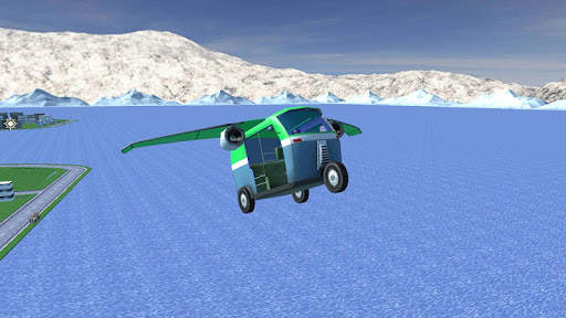 Flying Tuk Tuk Auto Rickshaw screenshot 2