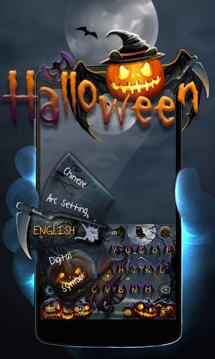 Halloween II GO Keyboard Theme स्क्रीनशॉट 2
