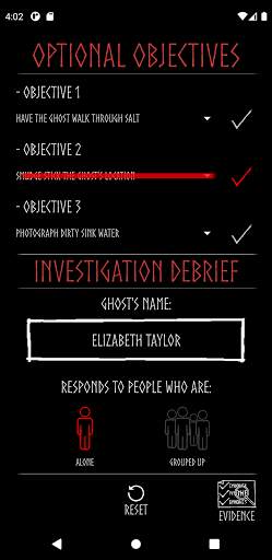 Phasmophobia Evidence Tool (P.E.T.) screenshot 4