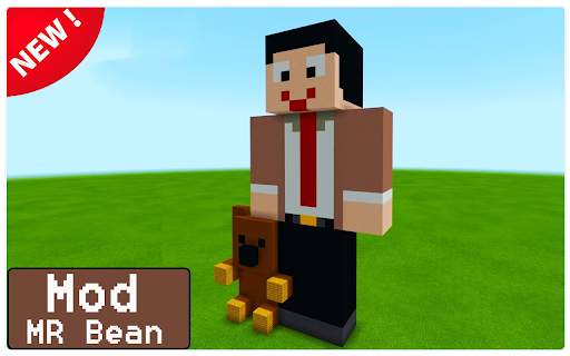 Mod Mr Bean : New Minecraft MCPE 2021 screenshot 1