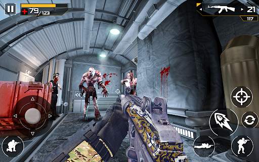 Shooting Gun Games Offline 3D screenshot 2