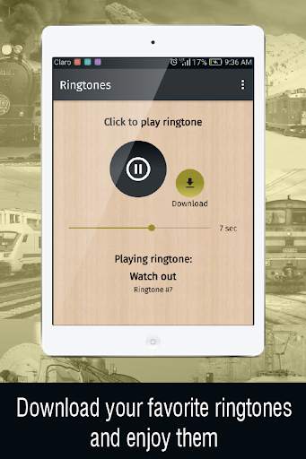 train ringtones for phone, sounds ringtones app screenshot 8