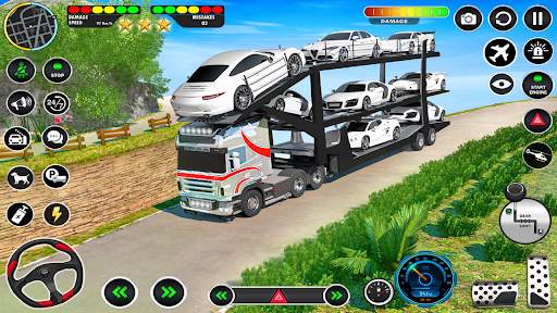 Crazy Truck Transport Car Game screenshot 1