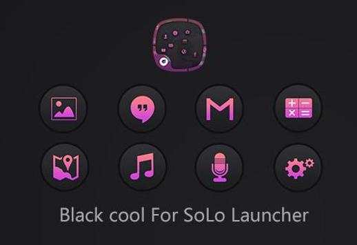 Black Cool Theme screenshot 2