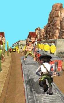 Subway Run - Escape Running Game of Far West screenshot 2