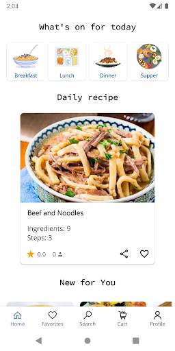 Easy Recipes screenshot 1