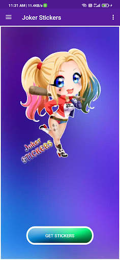 Joker Stickers -WAStickersApp screenshot 1