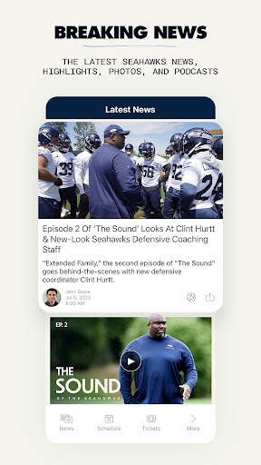 Seattle Seahawks Mobile screenshot 3