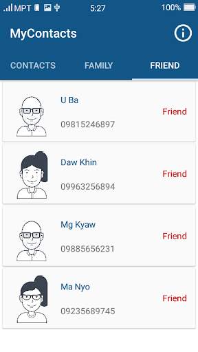 MyContacts screenshot 3