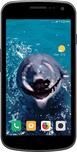 Magic Touch - Dolphin In Water स्क्रीनशॉट 3