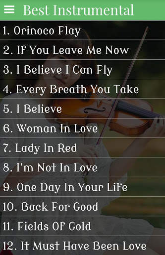 Free instrumental love songs screenshot 6