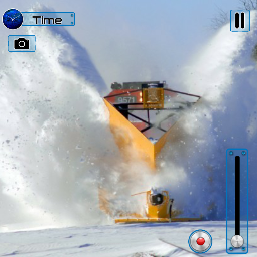 Snow Plowing Train Simulator 3D icon