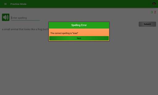Spelling bee test preparation screenshot 18