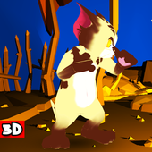 Tom And Fighting Jerry Gold icon