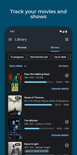 Cinexplore: Movie & TV tracker screenshot 3