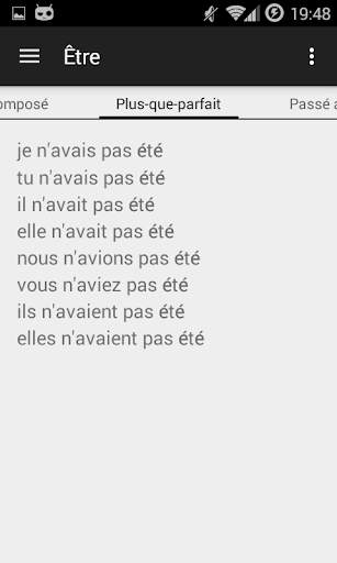 French Verbs скриншот 3