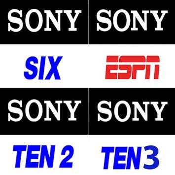 Live Sony Six & Ten Sports Tv screenshot 1