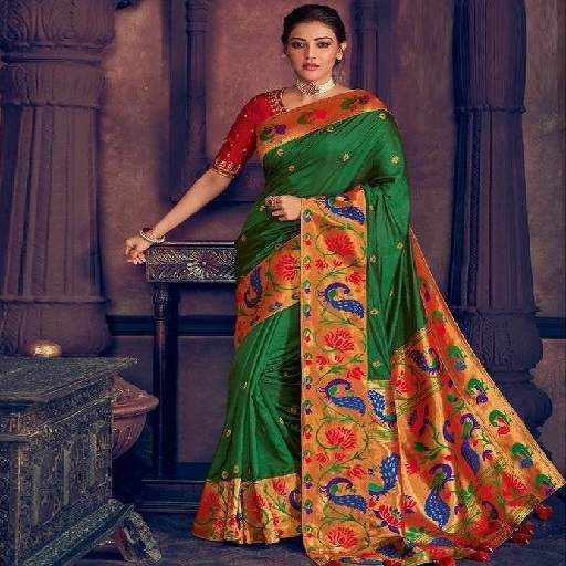 Paithani Silk Saree Designs. скриншот 9