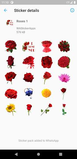 Love Stickers for WhatsApp 2021 💕❤ screenshot 1