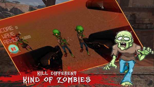Zombie Camp Attack 3D - Survival FPS Simulator screenshot 2