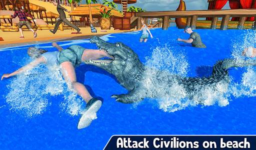 Dungeon Crocodile Simulator 2020 -Crocodile Attack screenshot 7
