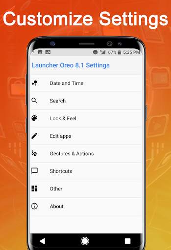 Launcher Oreo 8.1 Pro screenshot 5