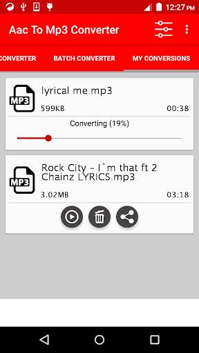 Aac To Mp3 Converter screenshot 6