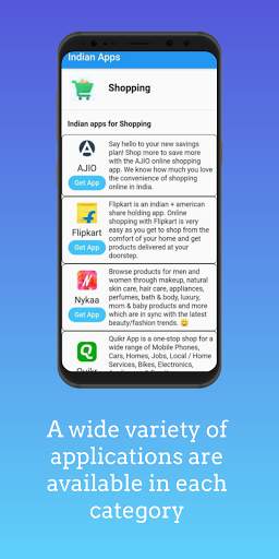 Indian apps list - Made in India app screenshot 3